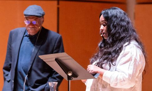Kwame Dawes & Mahtem Shifferaw At 2024 MFA Readings